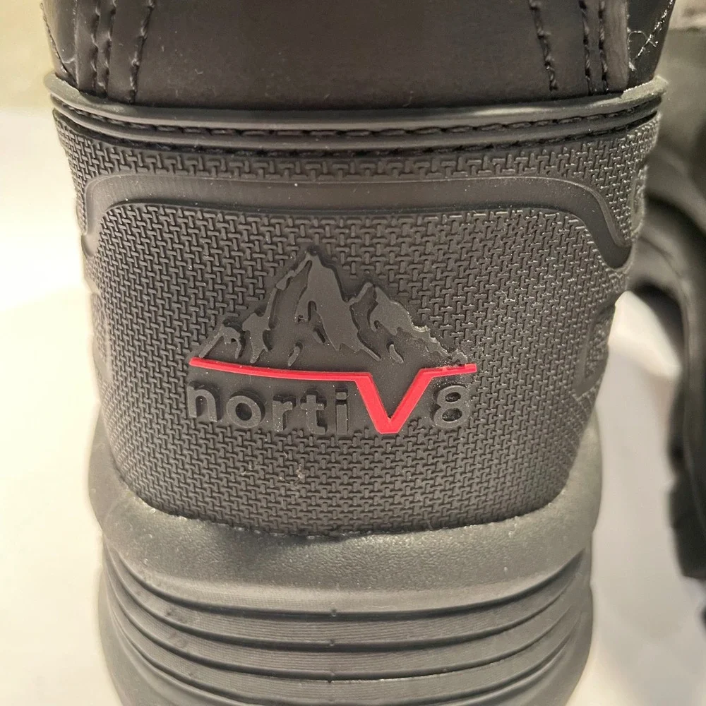 Nortiv8 Mens Waterproof Snow Boots 3M Thinsulate Insulated Black A0014 Size 13